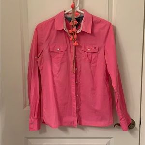 Tommy Hilfiger button up🌺 Super cute!